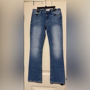 BKE Women's Light Blue Bootcut Jeans